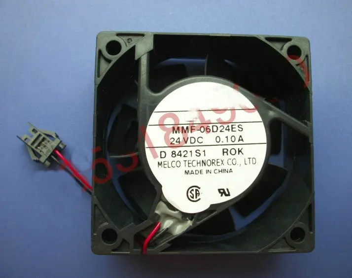 

New Cooling Fan for Inverter MMF-06D24ES ROK 24V 0.10A 60*60*25MM