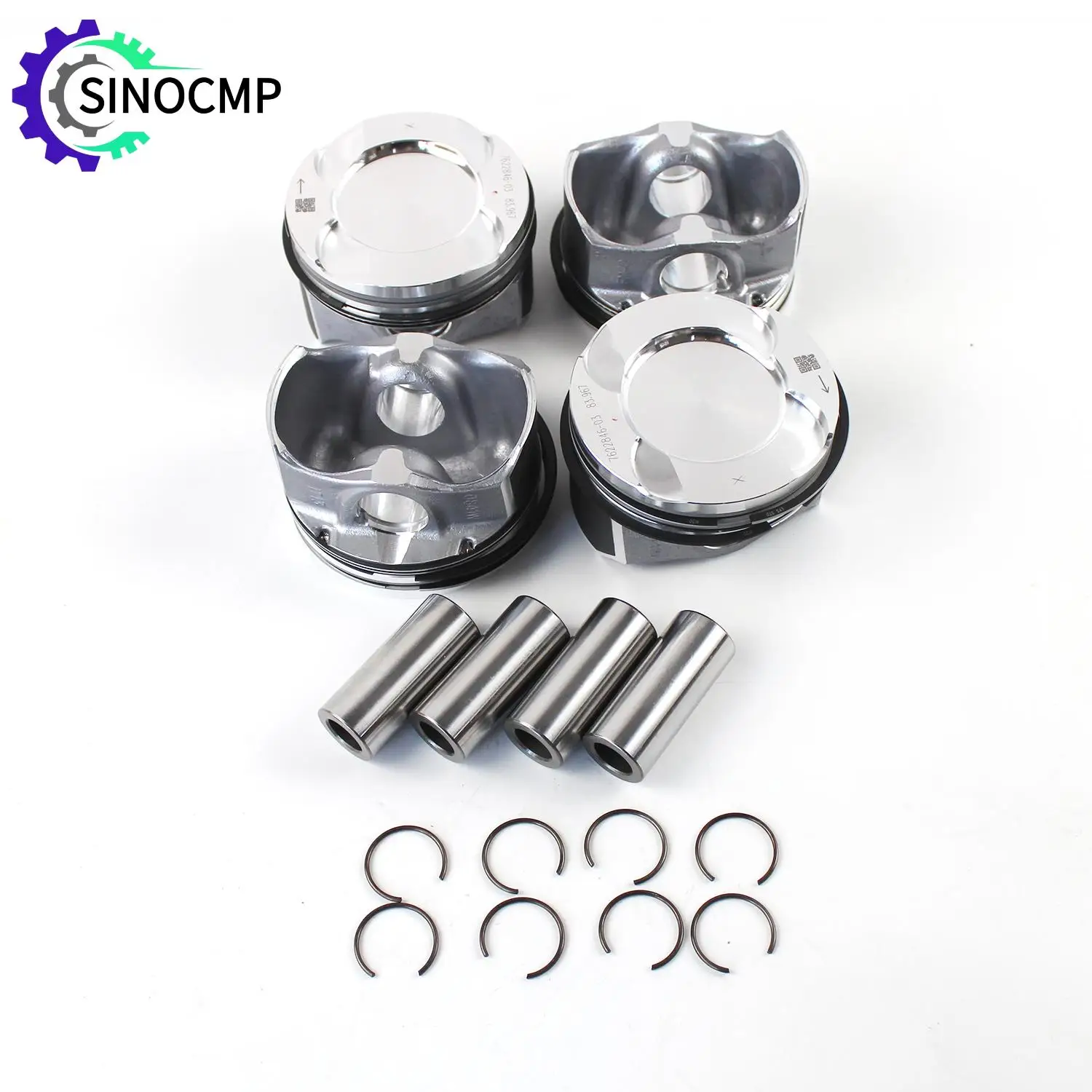 2.0T N20 Комплект поршней и колец двигателя STD Φ84 мм CR 10:1 11257594453 11257640166 для BMW N20B20A N26B20A 328i 428i 528i X3 F30 F10