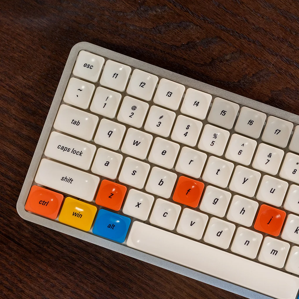 Low Profile LCK Time Theme Keycaps Custom KeyCaps Ultra-thin Keyboard Cap for Mechanical Keyboard Office Gaming Artisan Keycaps - Image 6