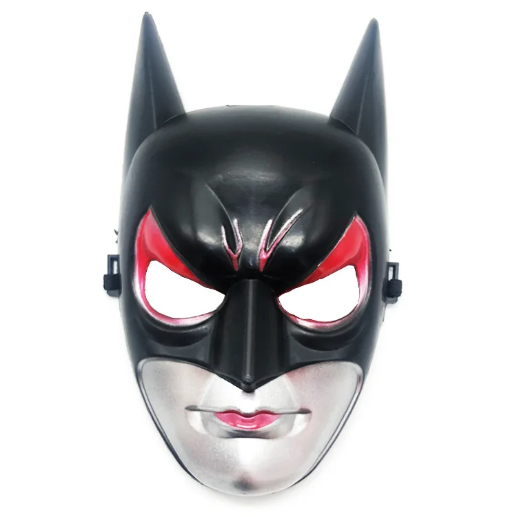 Batman mask Children stage cosplay props mask Batman theme Birthday party dress up photo props Children\'s mask toys kids gift