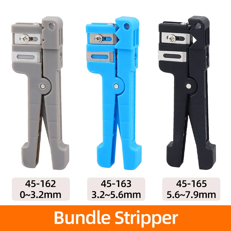 

Fiber Optic Stripper 45-162 45-163 45-165 Coaxial Cable Stripper Optical Cable Slitter Wire Stripper