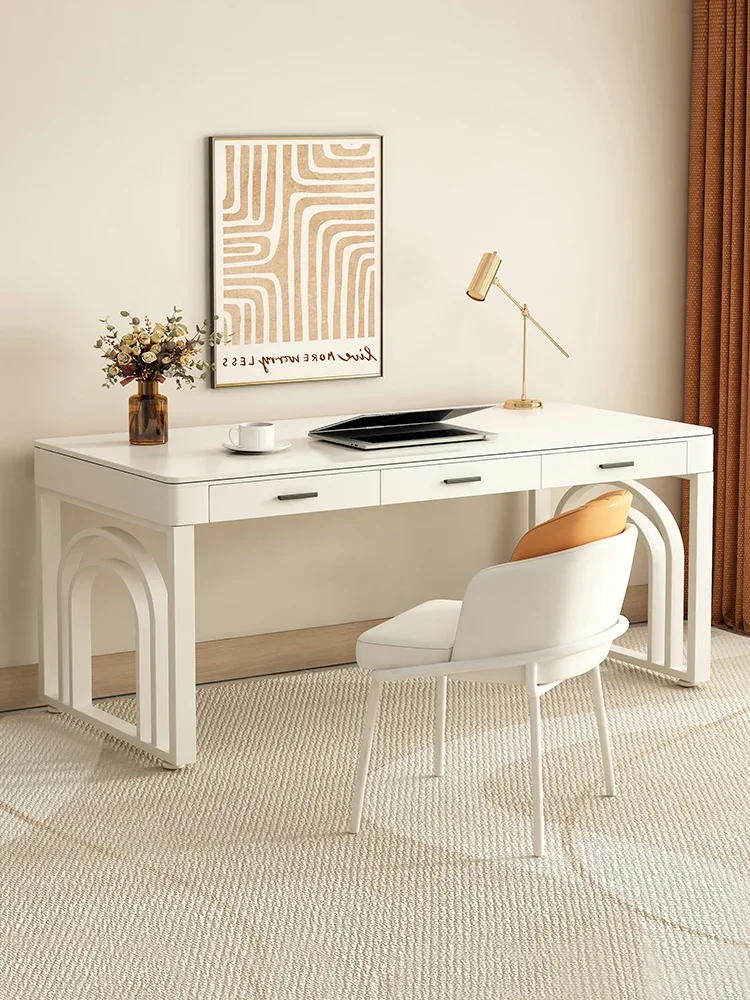 Rock desk luxury computer desktop desk simple modern online celebrity desk student home desk