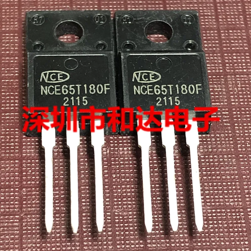 5PCS-10PCS NCE65T180F MOS TO-220F 650V 21A ORIGINAL STOCK NEW