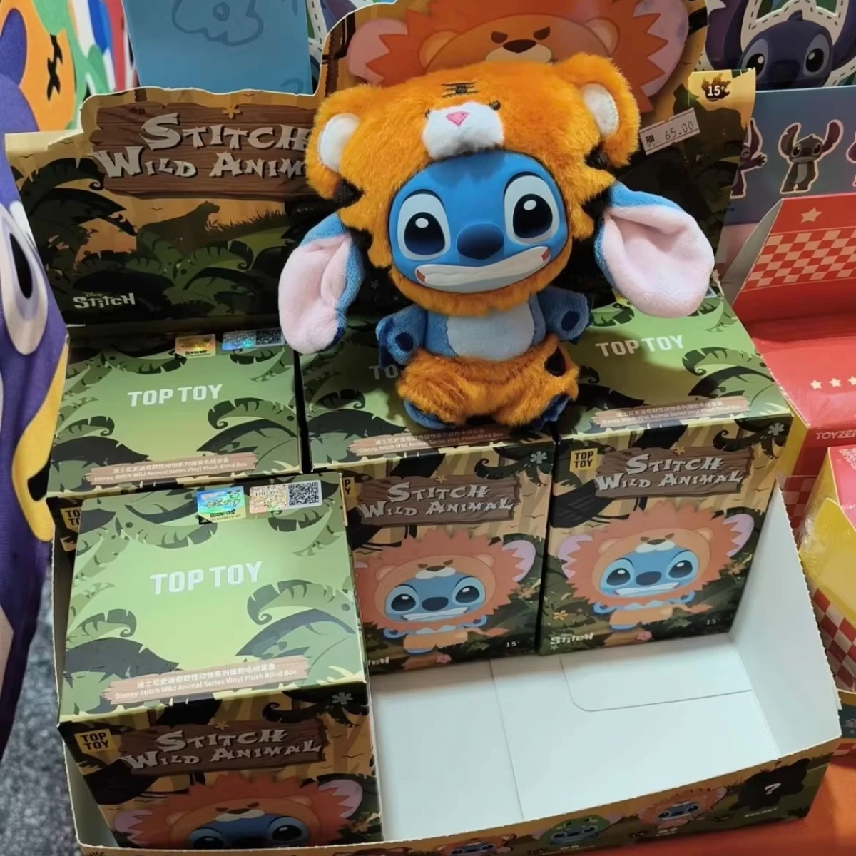 

@НОВАЯ слепая коробка Disney Stitch, плюшевый подвесной аксессуар, игрушка, плюшевая кукла Stitch, глухая коробка, известная в Интернете кукла, бестселлер