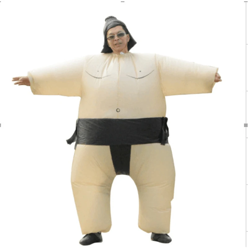 Inflatable Costume Puppet Halloween Funny Performance Wrestling Props Fat Sumo Inflatable Costume Parent-child Costume Funny