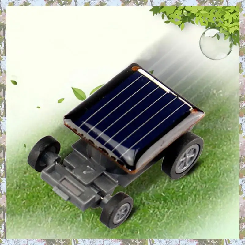 T84C-5X de alta qualidade menor mini carro energia solar carro racer dispositivo educacional crianças energia solar preto