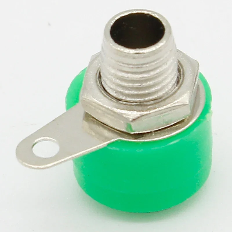 10pcs/lot 4mm banana binding post 4mm banana socket Free shipping 5color/lot