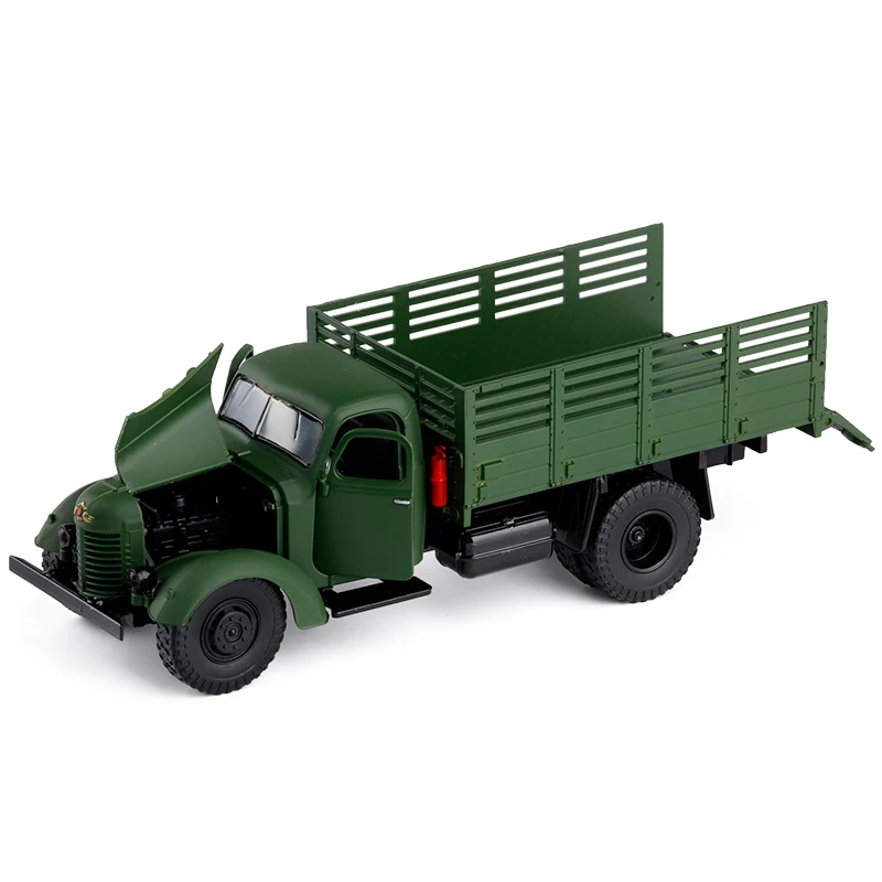 1:32 Jiefang CA10 CA30 MV3 Militair transportvoertuig Legering auto Diecasts & Toy Vehicles Miniatuurschaal automodel voor kinderen