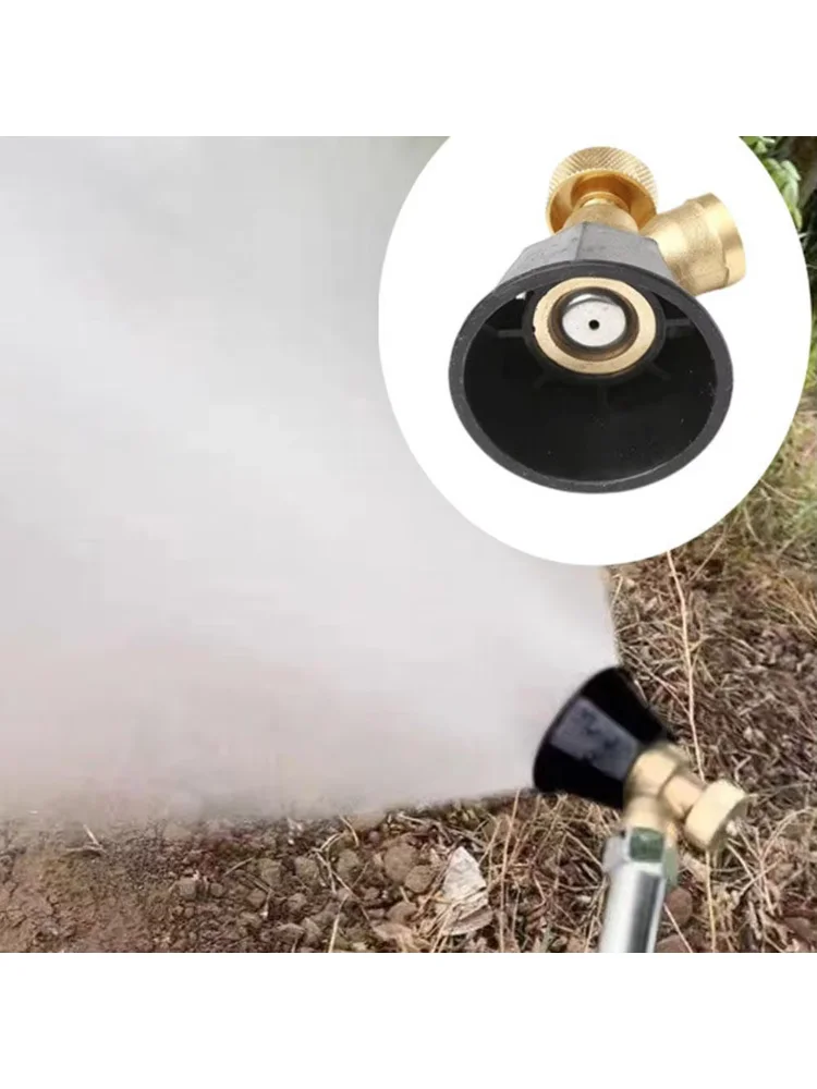 High Pressure Pesticide Sprayer Nozzle Adjustable Watering Irrigation Air Vortex Spray Nozzle Agricultural Garden Pest Control