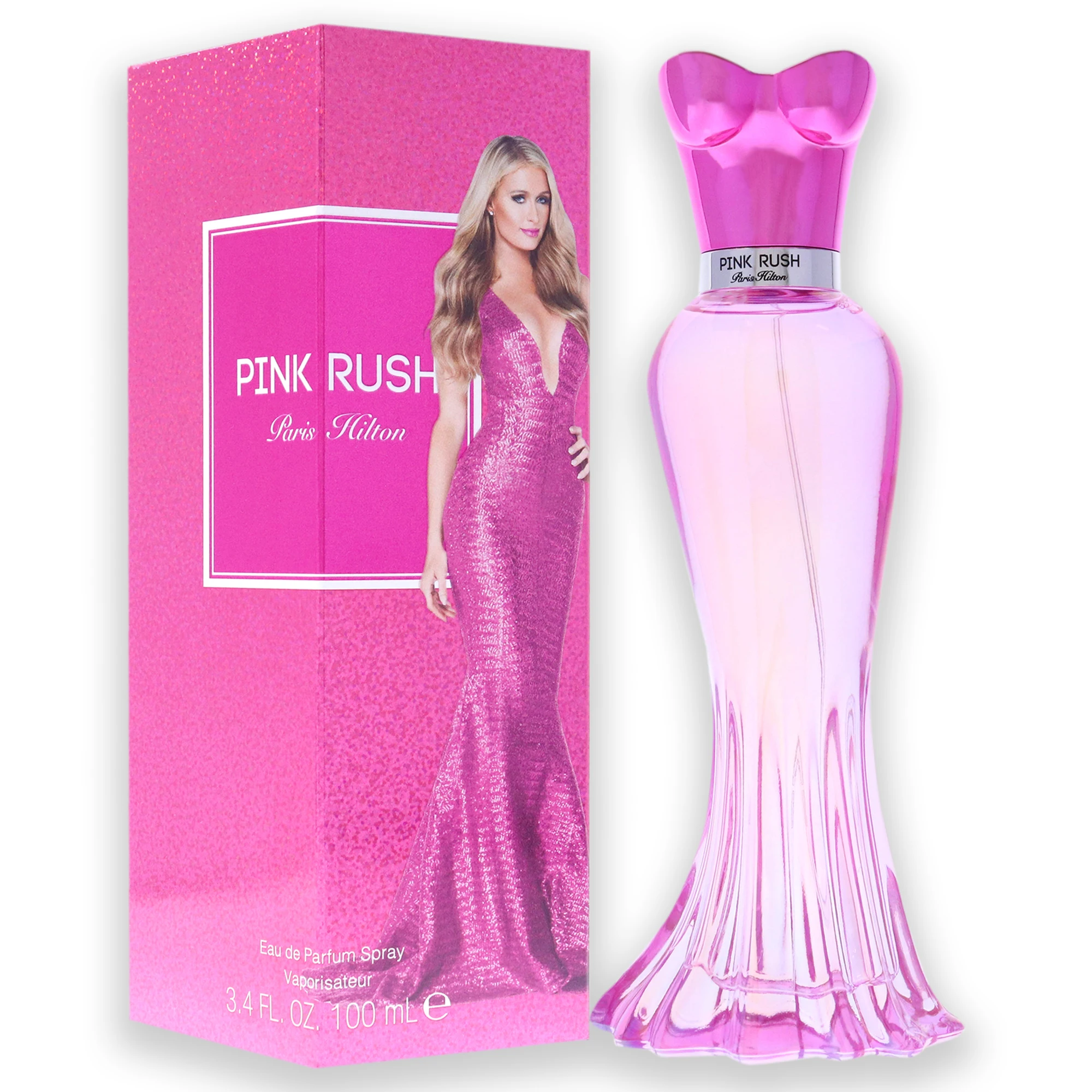 Pink Rush by Paris Hilton للنساء - بخاخ EDP 3.4 أونصة