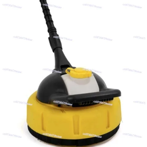 High Pressure Cleaner Balcony Floor Surface Cleaning Round Brush with Soap Jug