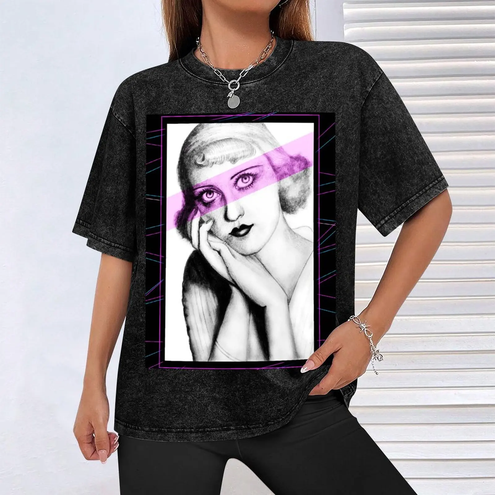 Bette Davis Eyes เสื้อยืด vintage เสื้อกราฟิกขนาดใหญ่อะนิเมะเสื้อผ้าเสื้อผู้ชาย