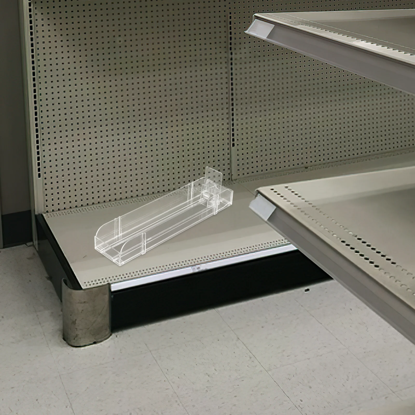 

Beverage Pusher Rack Display Stand Organizer For Store Shelves Soda Can Dispenser Retail Shelf Glider Space-Saving