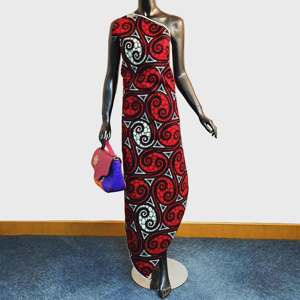 Patrón Popular, tela estampada con bloques de cera africana, cera de algodón auténtica de Hollanda, tela Nigeria Ankara, para prendas de vestir, bolso, diadema