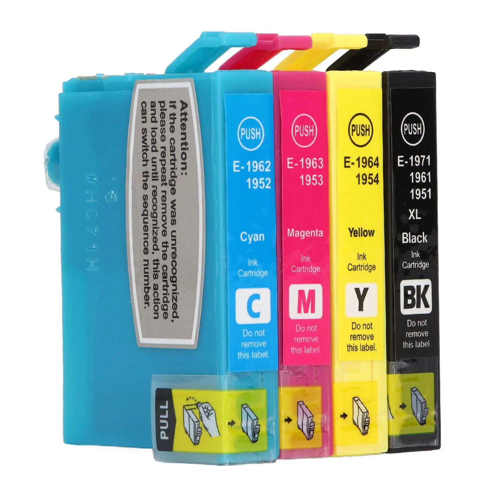 

4 Colors Printer Ink Cartridges for EXPR WF-2532 - Smooth Output