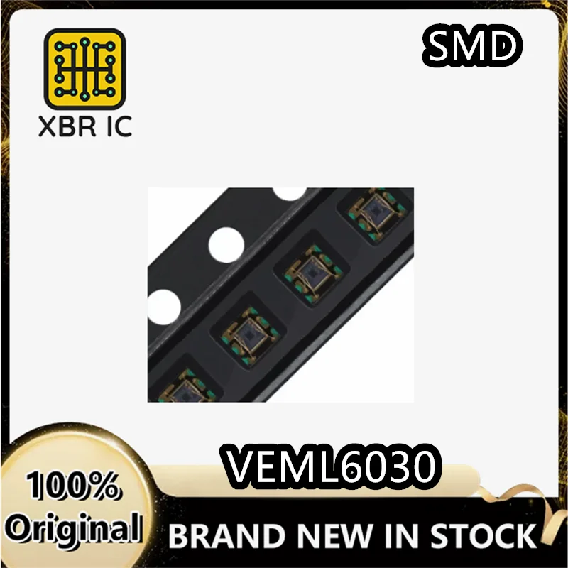 (20/50 pieces) VEML6030 SMD-6P High-precision ambient light sensor with I2C interface. Brand new original and in stock