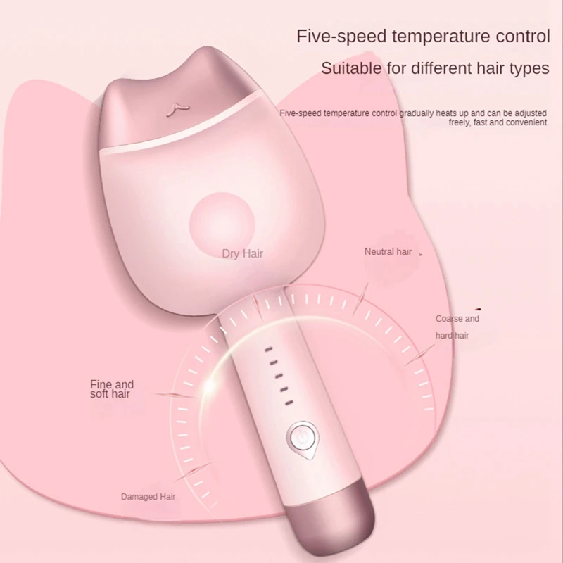 جهاز تجعيد الشعر الكهربائي الأوتوماتيكي بعصا شعر قصيرة ، مكواة تجعيد البيض ، أيون سالب ، 32 صولًا