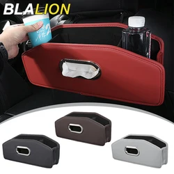 BLALION Car Backseat Organizer Multifunction PU Interior Storage Bag Hanging Seat Back Tissue Water Cup Holder Auto Accessories
