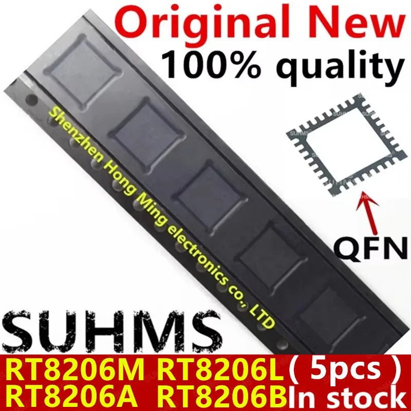 (5 sztuk) 100% nowy RT8206M RT8206L RT8206A RT8206B RT8206MGQW RT8206LGQW RT8206AGQW RT8206BGQW RT8206LZQW QFN-32