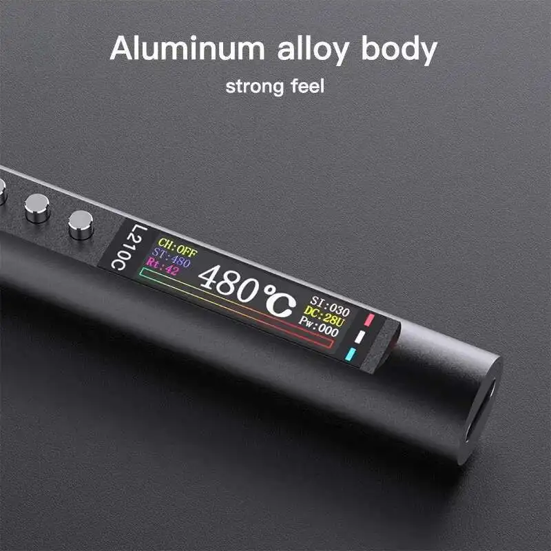 SK-210 245 100W USB Soldering Station Charging Soldering Iron Portable For Phone Repair Welding Tools Compatible C210 245 Handle