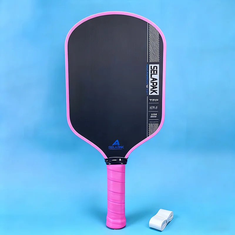 

Custom Professional Gen 4 T700 Aerospace Carbon Fiber Pickleball Paddle - Large Sweet Spot, Rough Surface for Spin