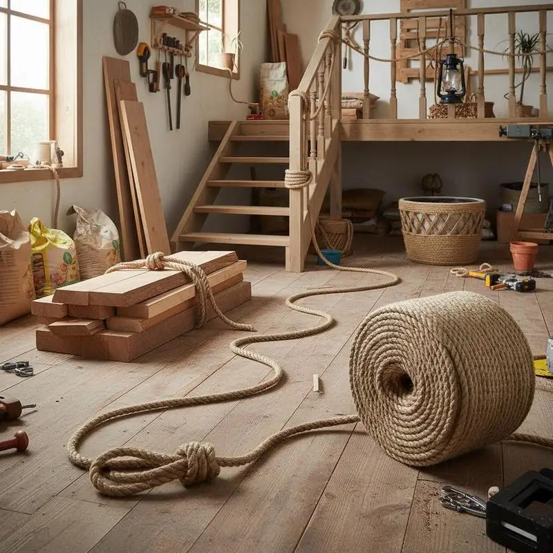 Corde 100% Jute 12 mm 100 m