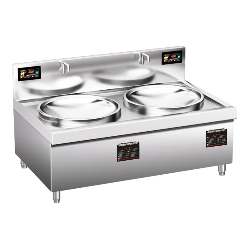 

Commercial induction cooker large wok high power kitchen large hotel canteen dining hall double induction cooker