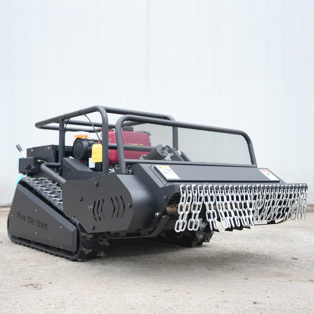 

Customized 1000mm Lawn Mowing Wide and Efficient Robot Lawn Mower Euro 5 Standard 800mm Riverbank Embankment Robot Lawn Mower