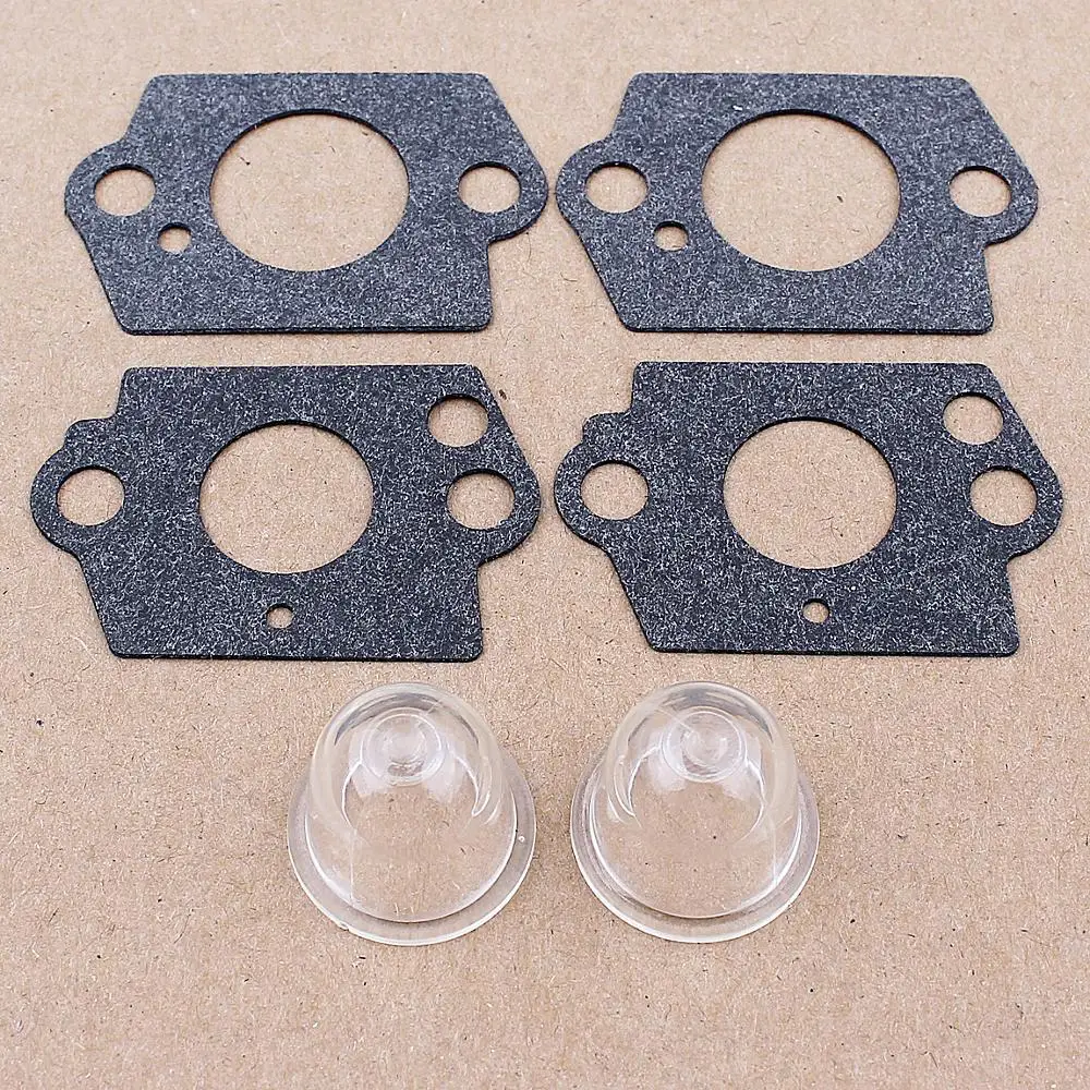 Carburetor Gasket  Primer Bulb Kit For Stihl FS38 FS45 FS46 FS55 FS55R FS45C FS55T ZAMA C1Q-S186 Carb Trimmer Brush Cutter