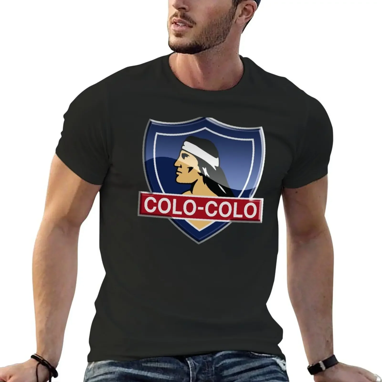 

My City, My Colours, Colo Colo from Chile T-Shirt cute tops summer top Men's clothing