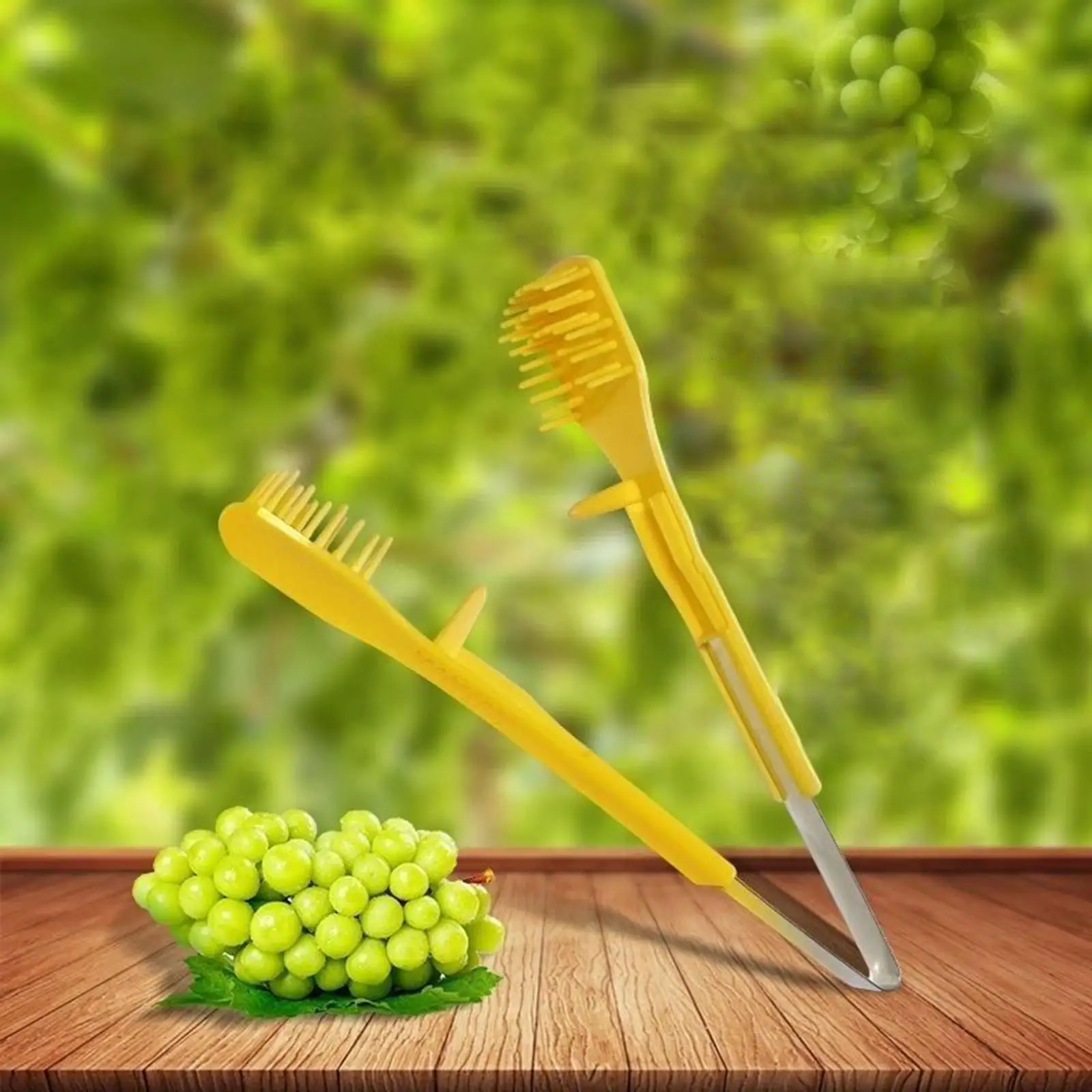

Grape Bud Thinning Clip Ergonomic Grip Multipurpose 17cm for Vineyard Management Yellow