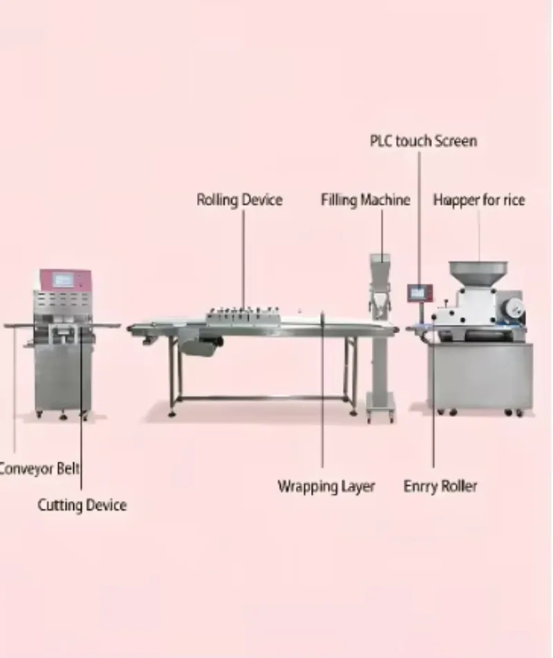 Sushi Machine Production Line Commercial Sushi Maker Roll Making Machine for Japanese Food Processing Custom