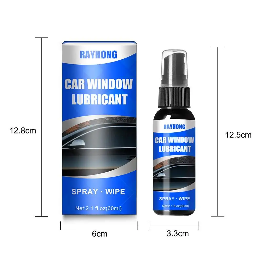 60ml Automotive Window Lubricant Anti-rust Noise Elimination Softening Universal Car Maintenance Spray Products