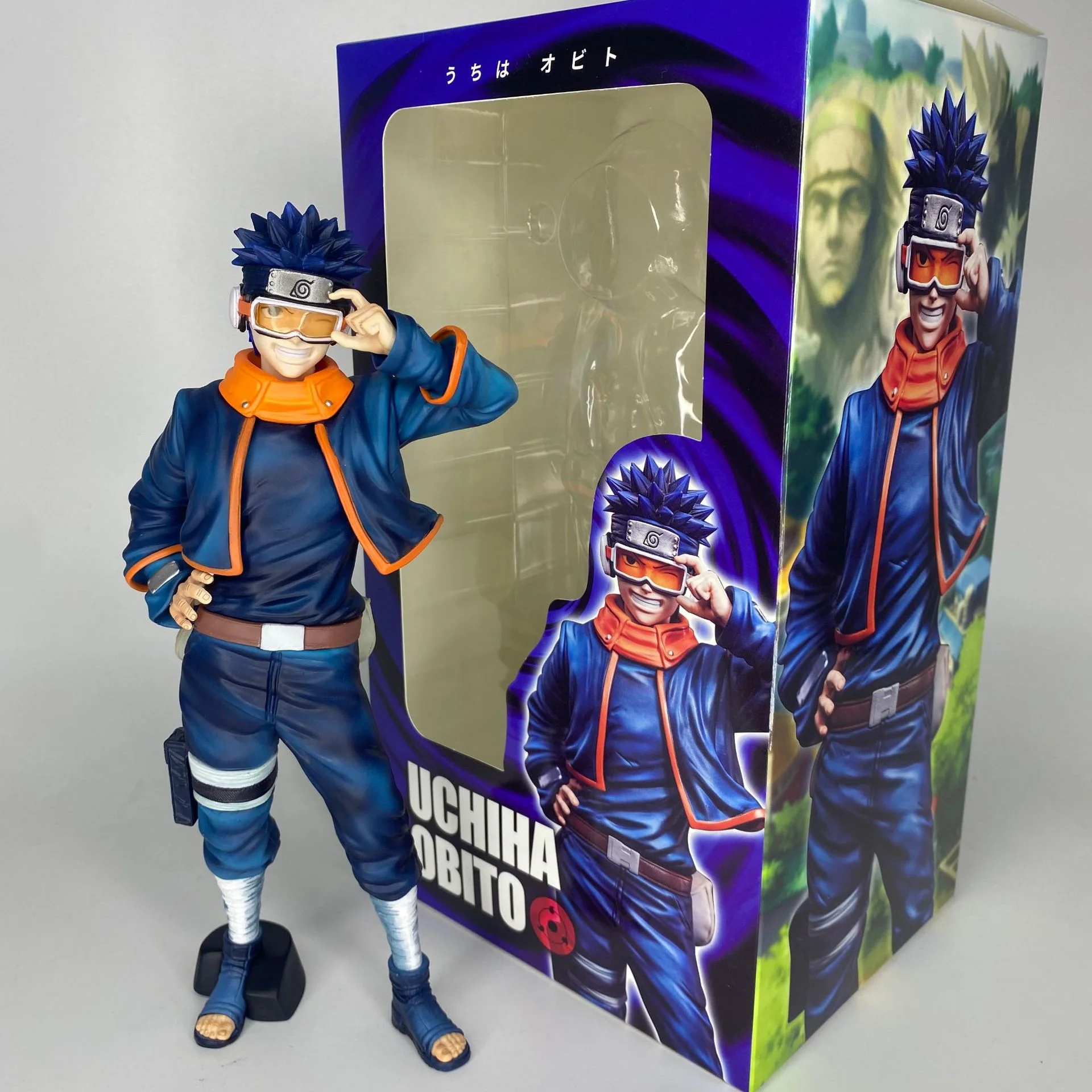 

Naruto Uchiha Obito Childhood Anime Figure - Young Boy Version Collect Decoration GK Figure, Naruto Anime Fans Model Toy Gift