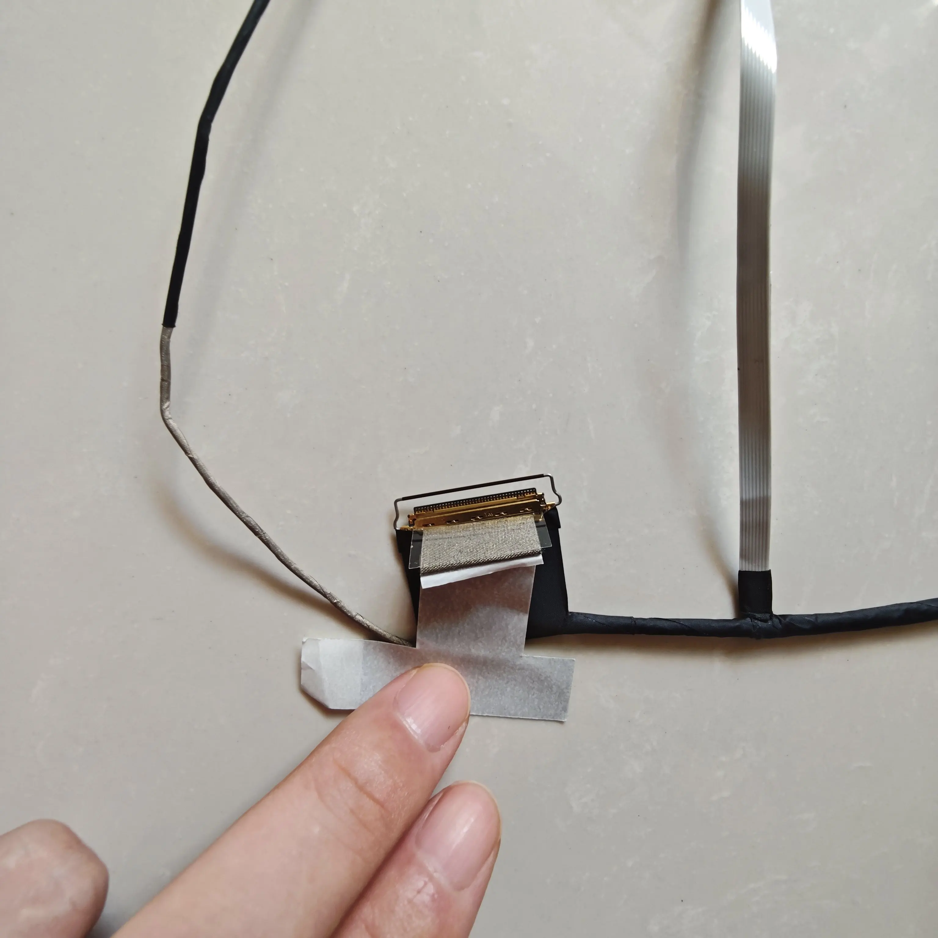 Replacement Laptop Display Cable for Acer Nitro V16 2024 ANV16-41 N24C4 DC02C016S10 20 Pin LCD Screen Flex Ribbon Cable Fast
