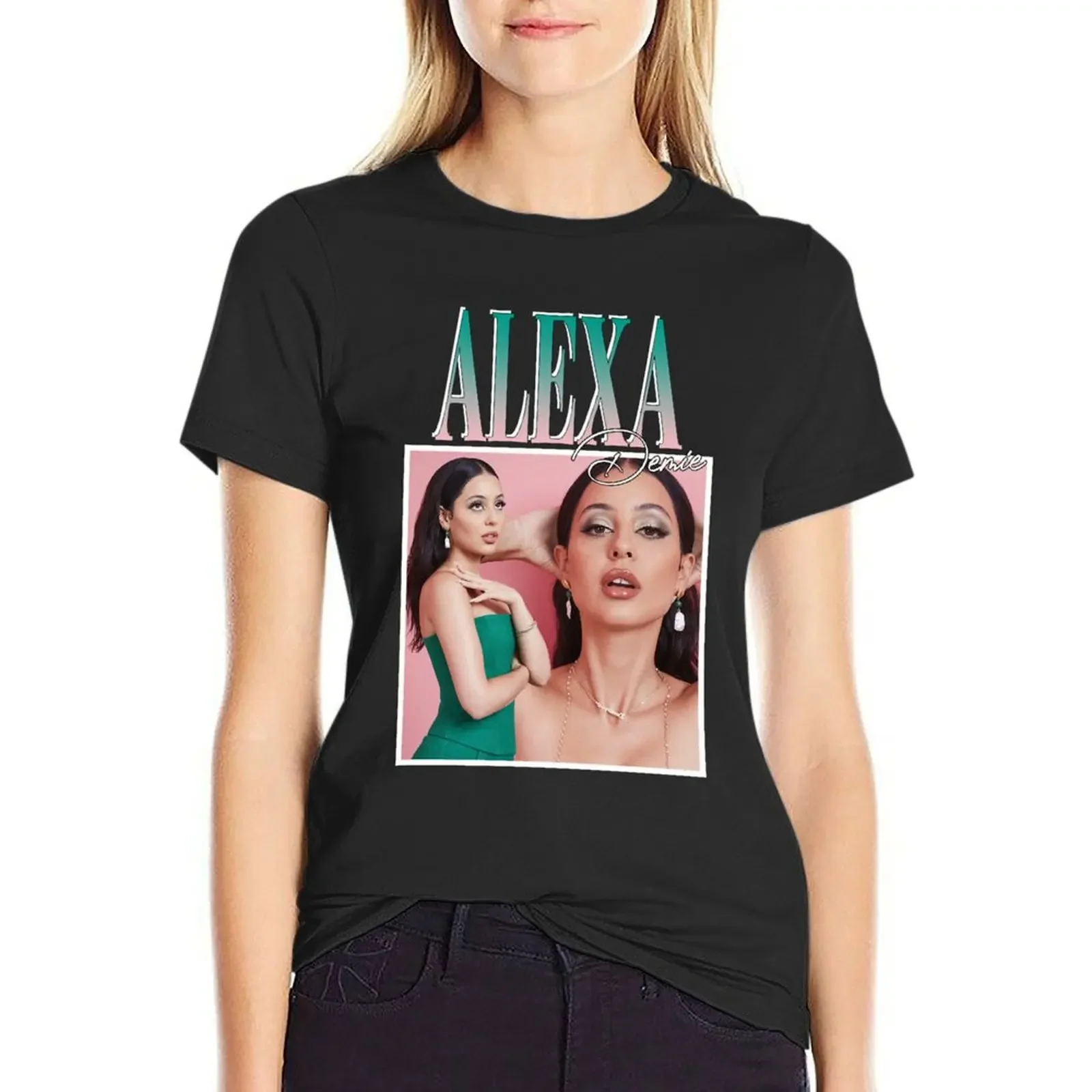 

Men Women Alexa Demie Funny Men Fan T-Shirt funnys anime clothes animal print hippie clothes t shirt for Women