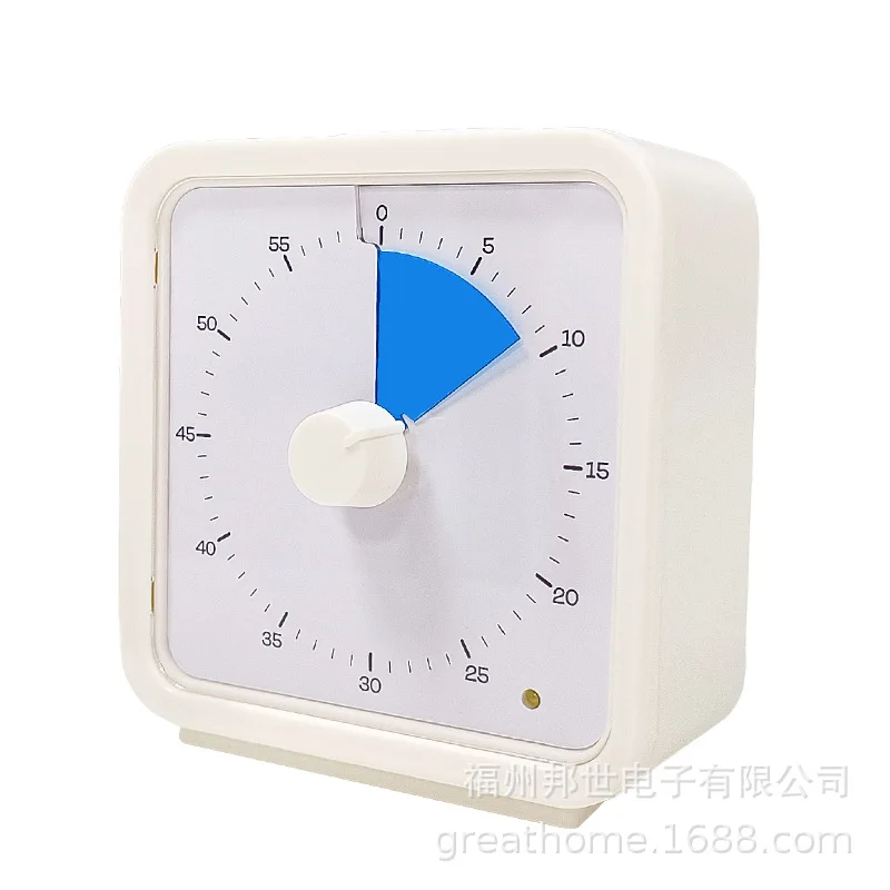 Magnetic visual countdown timer silent alarm clock learning manager visual timer