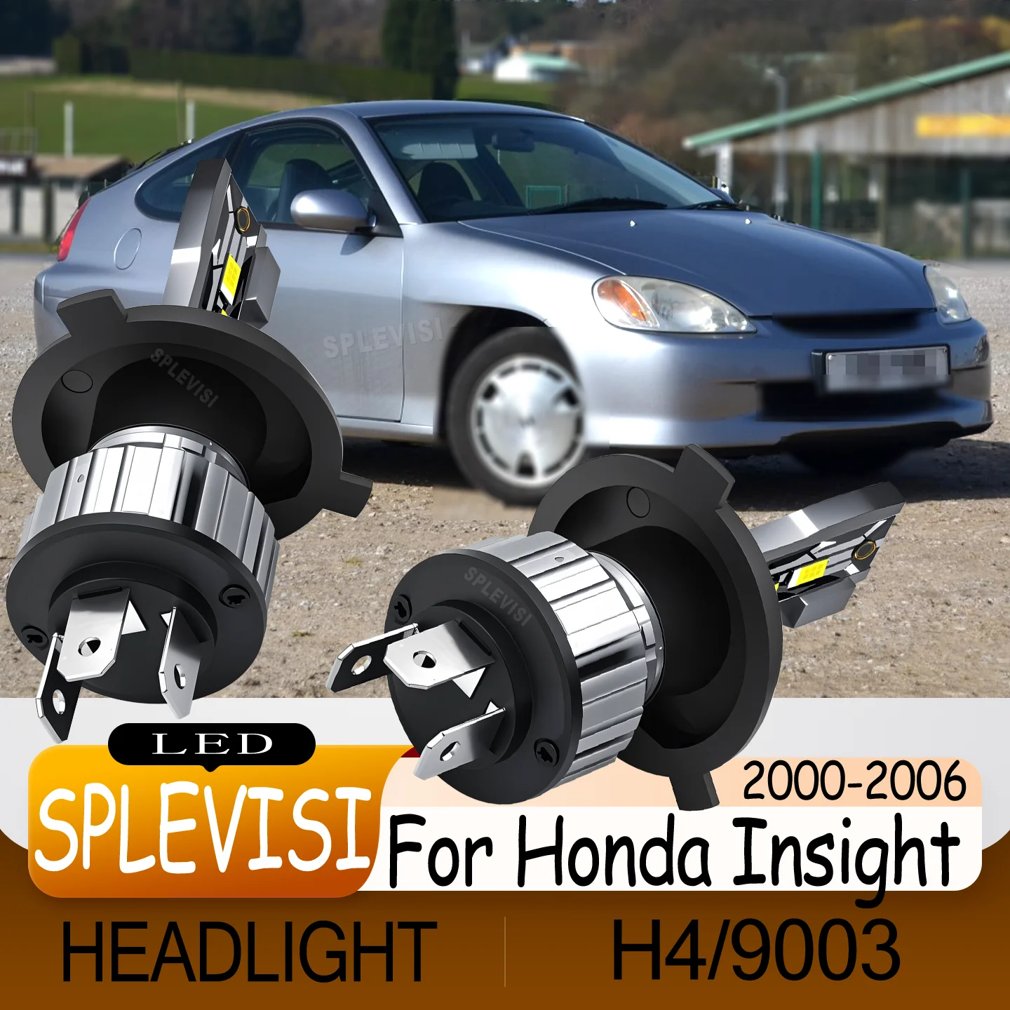 Fast and Secure Installation Brighter More Energy-Efficient LED Headlight For Honda Insight 2000 2001 2002 2003 2004 2005 2006