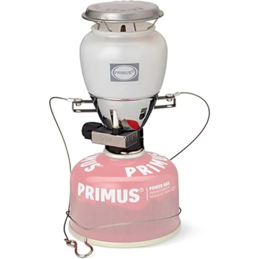 

EasyLight Lantern with Piezo Igniter for outdoor camping, aluminum alloy body, black finish, wind-resistant flame control and i