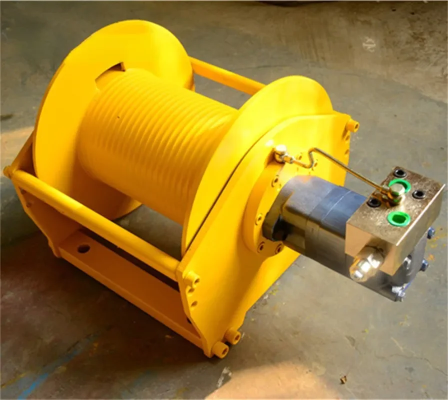 Portable hydraulic winch 3ton capacity for fishing boat