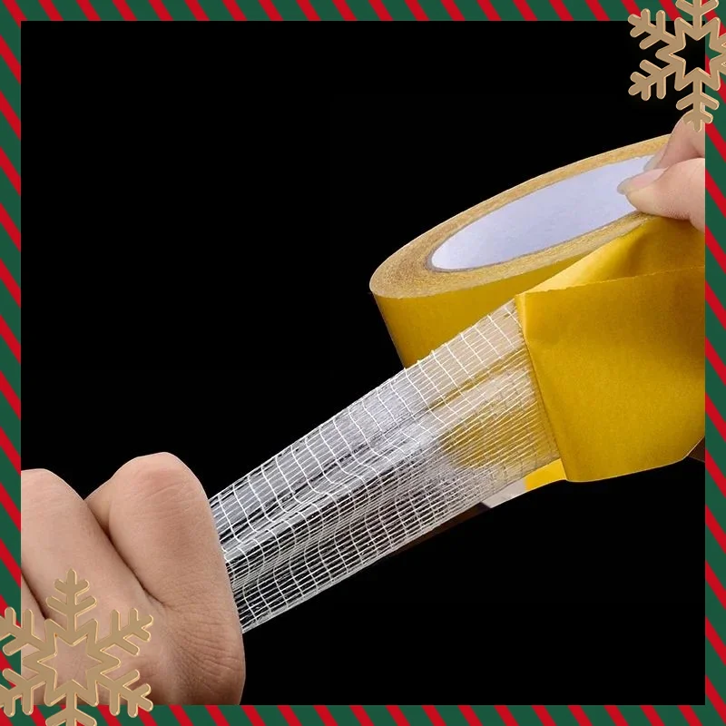 High Viscosity Transparent Grid Tape, Glass Fiber Double-Sided Grid Tape YX 20M