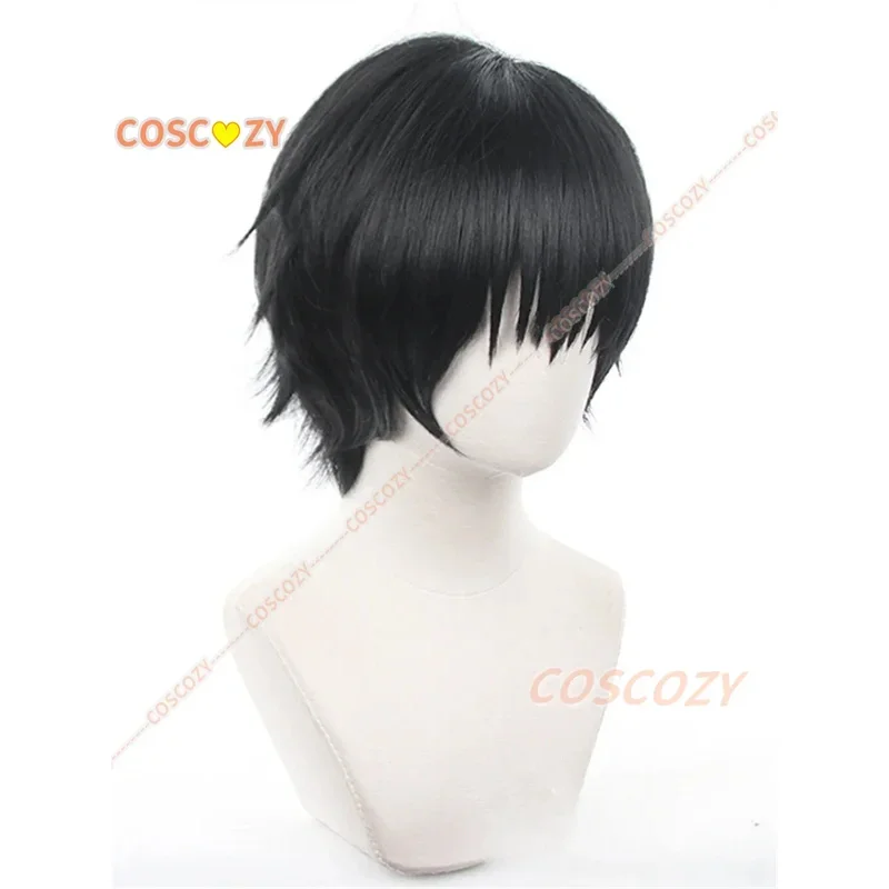 In Stock Cosplay Yoichi Nagumo Wig Anime Sakamoto Days Black Short Hair Assassin Taro Sakamoto Halloween Con Women Men Wigs