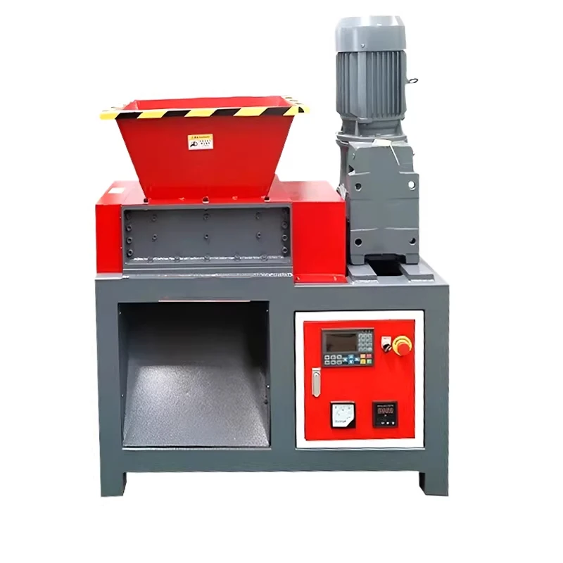 Small Shredder Single-Shaft Scrap Metal & Plastic Crusher Wood, Drum, Tire, Waste, Frozen Meat Grinder(Customized)