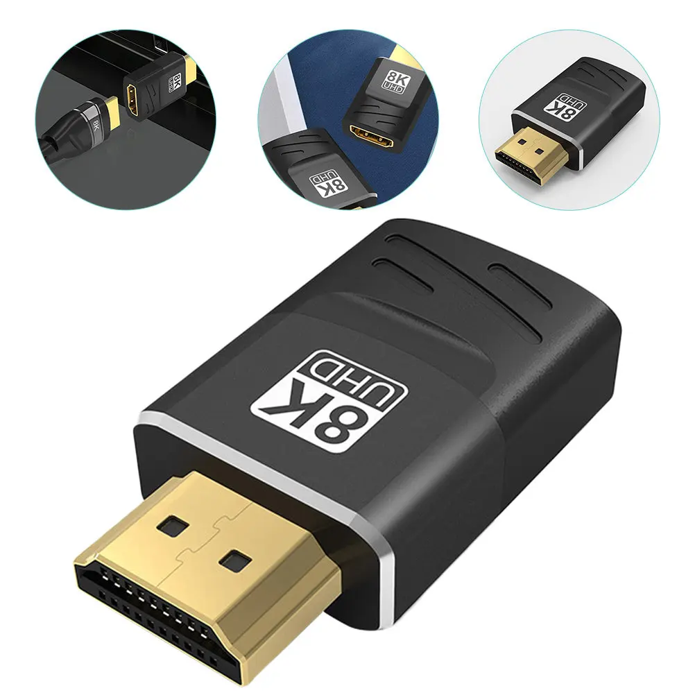 

Mini Male to Female Extension Converter Adapter Connector for TV Laptop Pc Monitor Projector Aluminum Alloy Housing