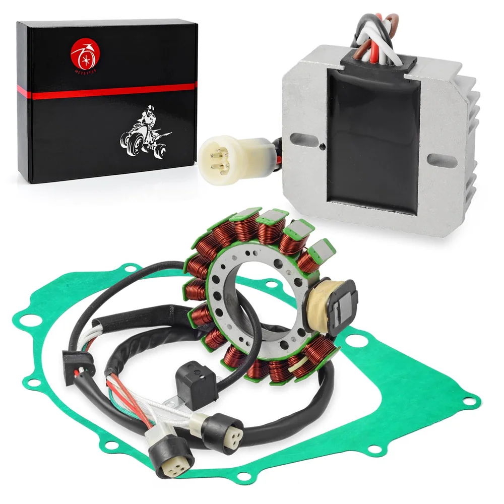 Stator- und Reglergleichrichter mit Dichtung für Yamaha Warrior 350 MOTO-4 350 Big Bear 350 1990–1995 – Detail 2