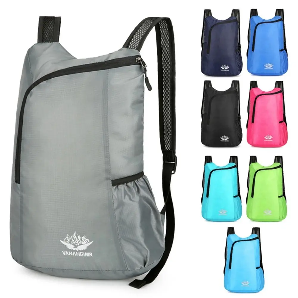 

Nylon Portable Sport Bag Riding Packable Travel Bag Hiking Daypack Outdoor Backpack Foldable Backpack Lightweight Shoulders Bag