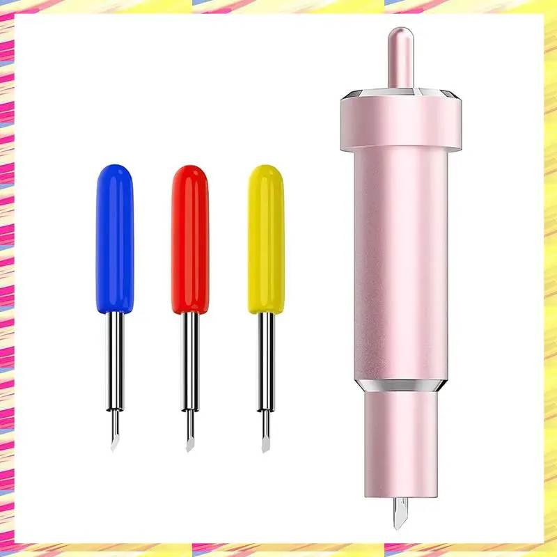 ABJJ Fine Point Blade Housing Deep Cut Blade Replacement Compatible With 3 Explore 3 Air 2 For Craft Work Card