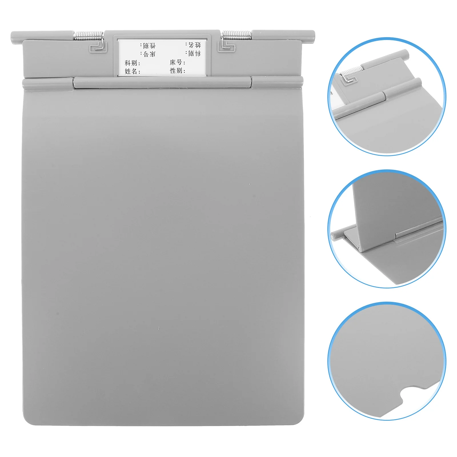 حافظة للتمريض، قاعدة ملف ورقية خفيفة الوزن، تصميم صلب للكتابة الدائمة في المستشفيات، لوحة الكتابة الرقمية