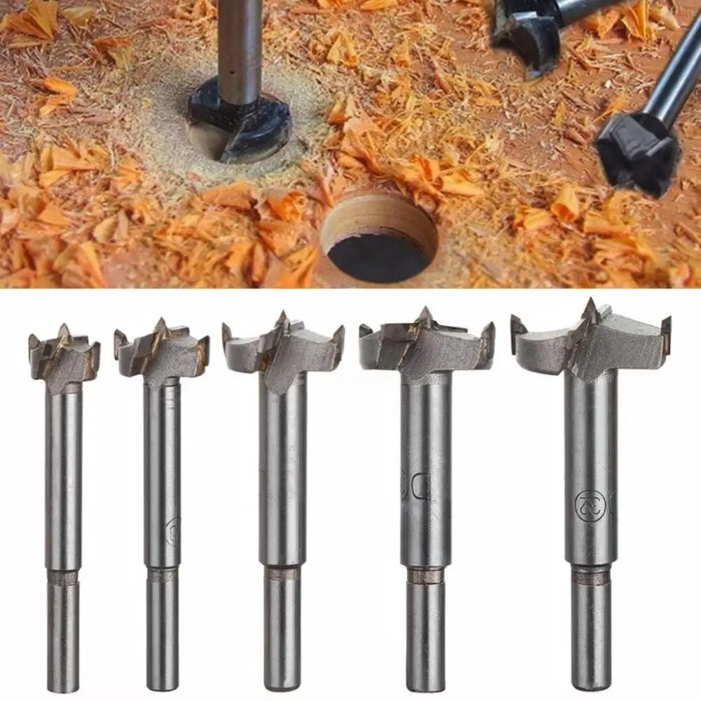 

Carbon Steel Auger Drill Bit Set Self Centering Multi Tooth Woodworking Hole Opener Hole Expanding Tungsten Carbide