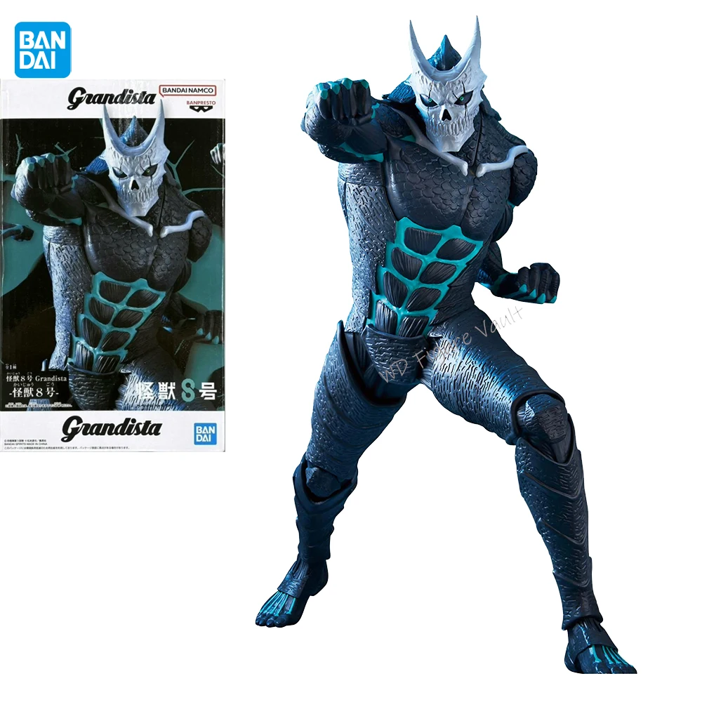 

In stock Bandai BANPRESTO Kaiju No 8 Grandista Monster No 8 Hirano Kafka 24CM PVC Figure Highly Collectible Model Toy Gift